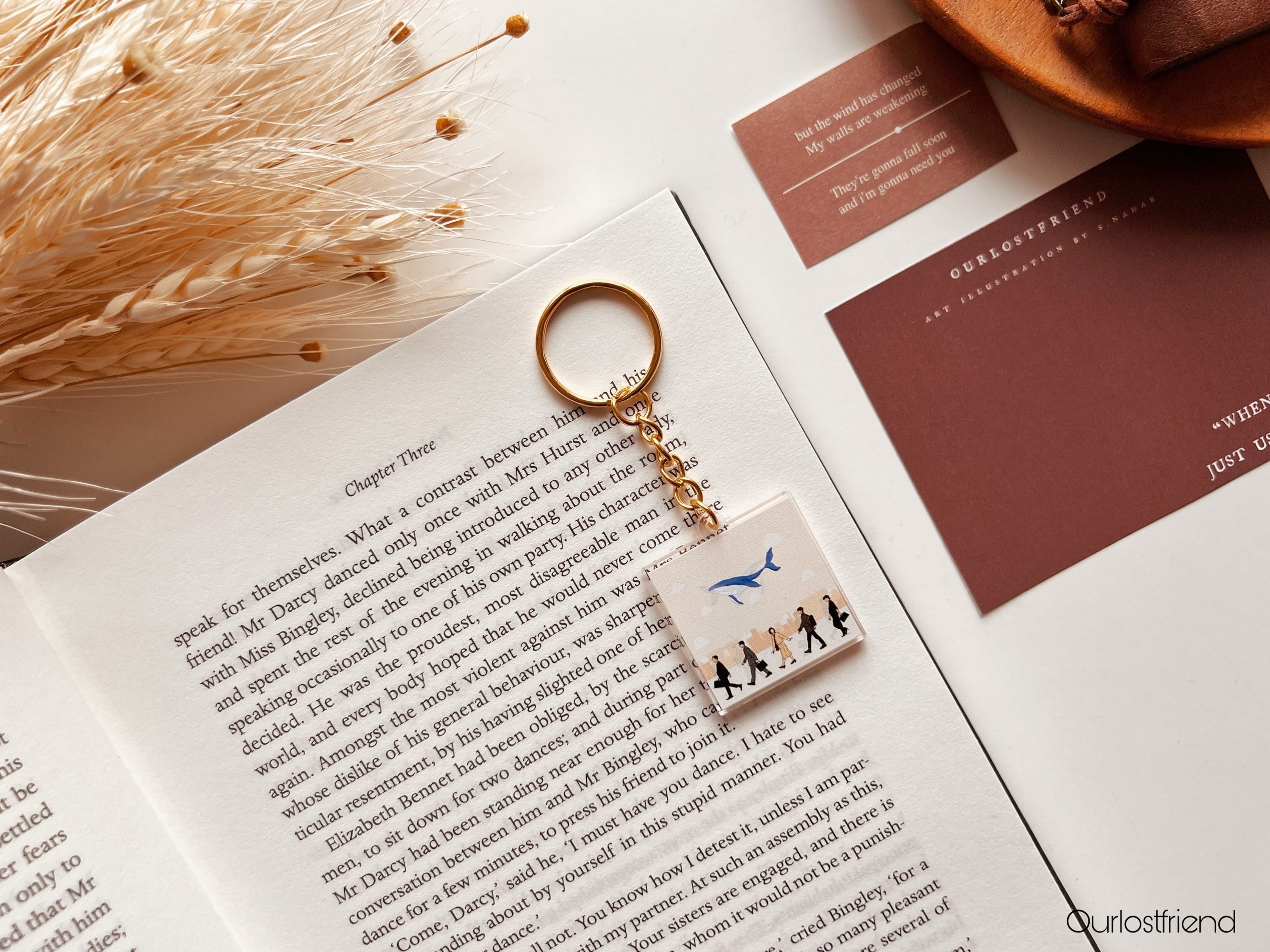 Extraordinary Attorney Woo whale Keychain Kdrama Korean Etsy