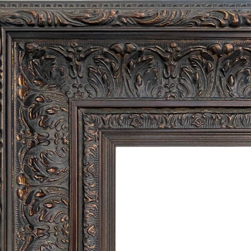 West Frames Elegance French Ornate Embossed Wood Picture Frame Etsy