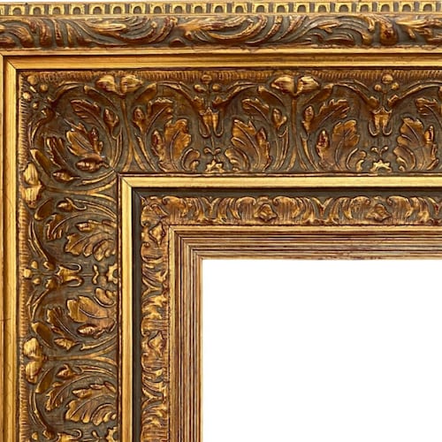 West Frames Parisienne French Ornate Embossed Wood Picture Etsy