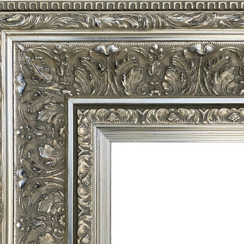 West Frames Parisienne French Ornate Embossed Wood Picture Etsy
