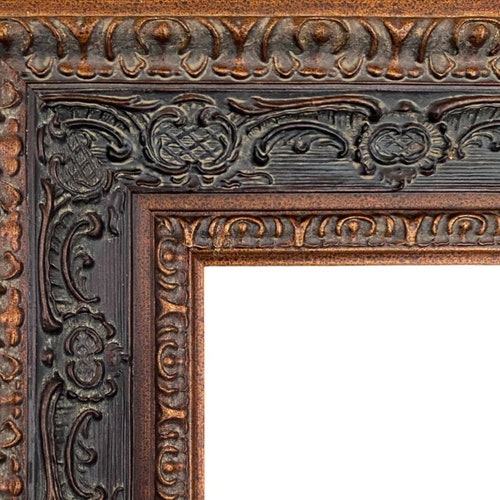 West Frames Rose Ornate Embossed Wood Wall Picture Frame Etsy