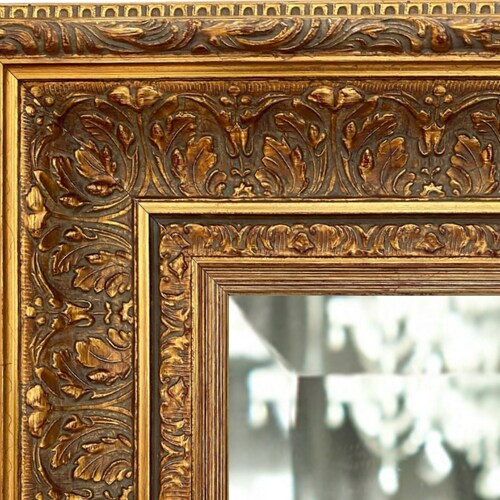 West Frames Elegance Ornate Embossed Wood Picture Frame Antique Gold 