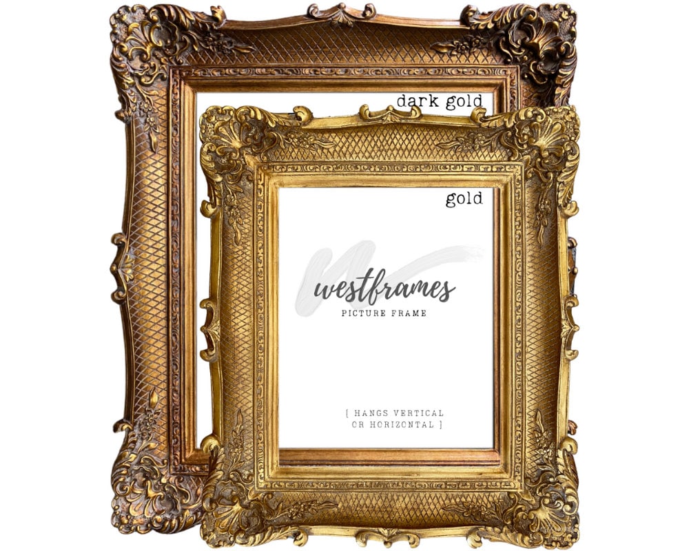 West Frames Napoleon French Baroque Rococo Ornate Wood Wall