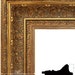 West Frames Elegance French Ornate Embossed Wood Picture Frame Antique Gold 3.75' Wide 