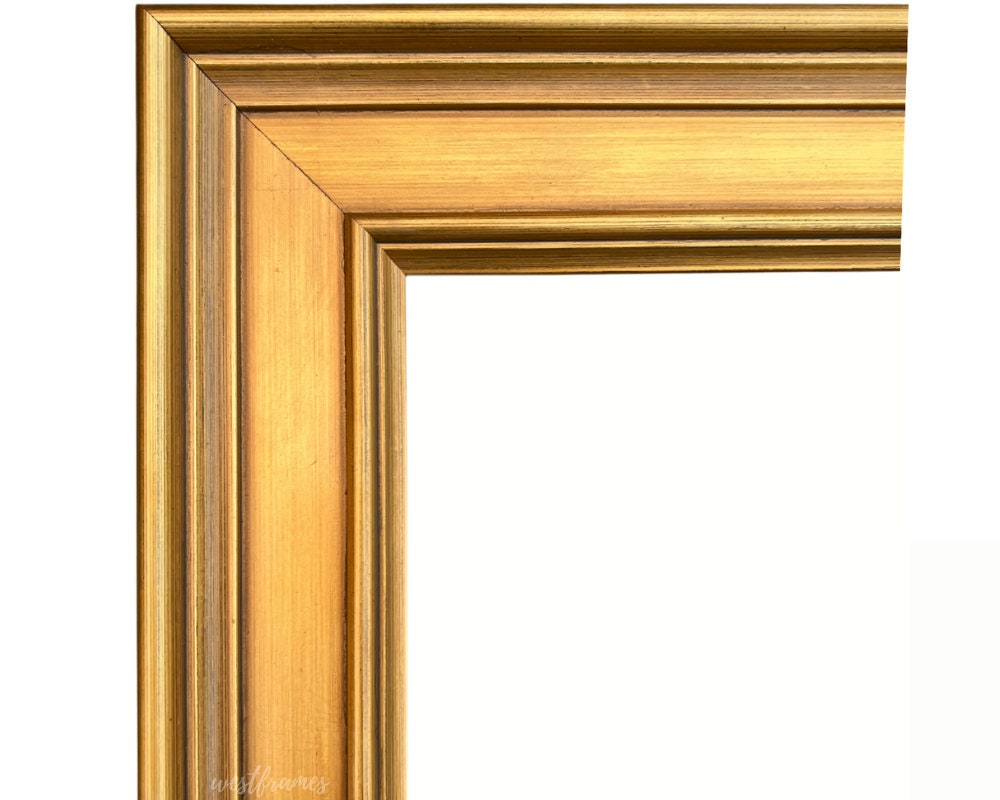 Ornate Square 20x20 Picture Frame Gold 20 x 20 Photo — Modern