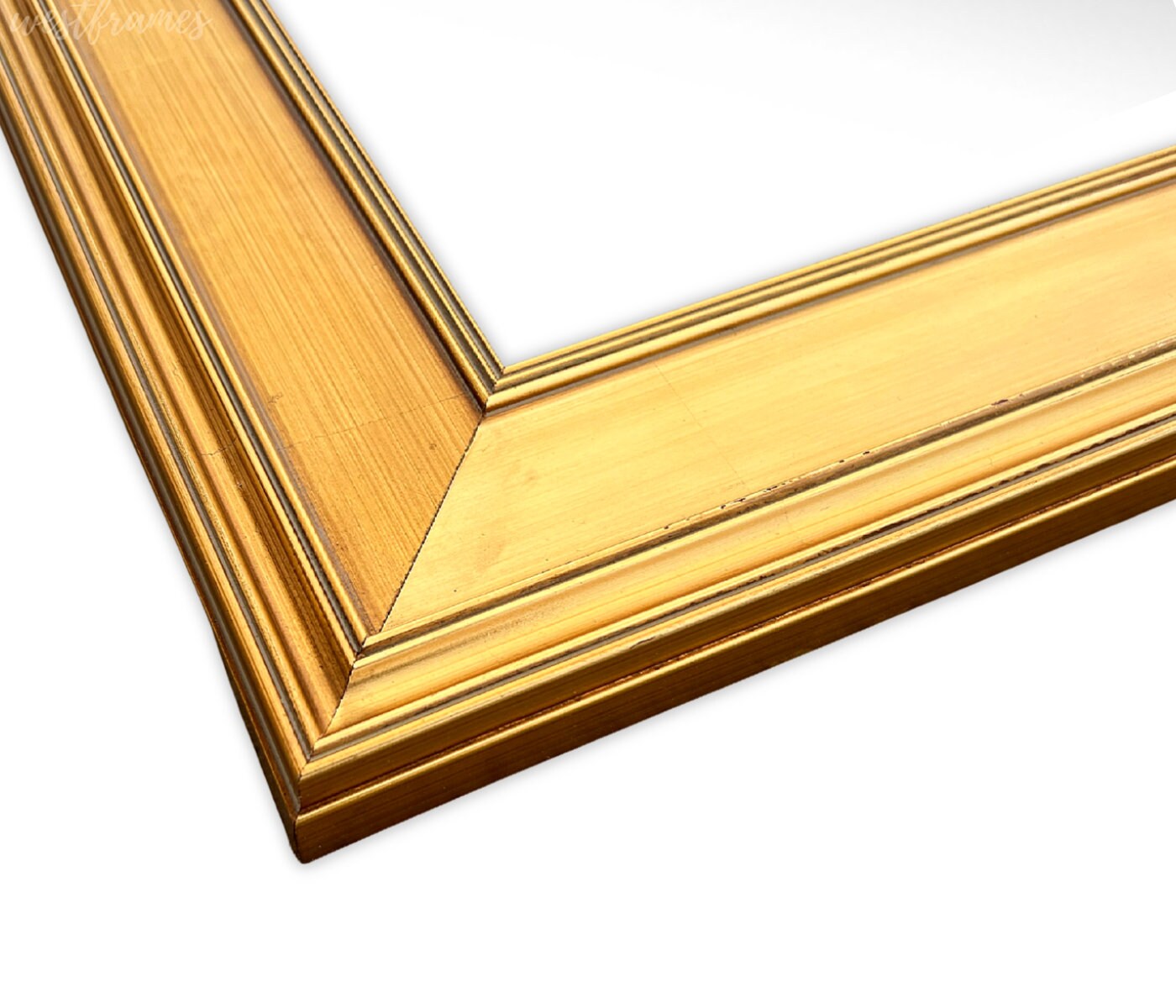 West Frames Gallery Classic Antique Gold Leaf Wood Framed Wall Etsy