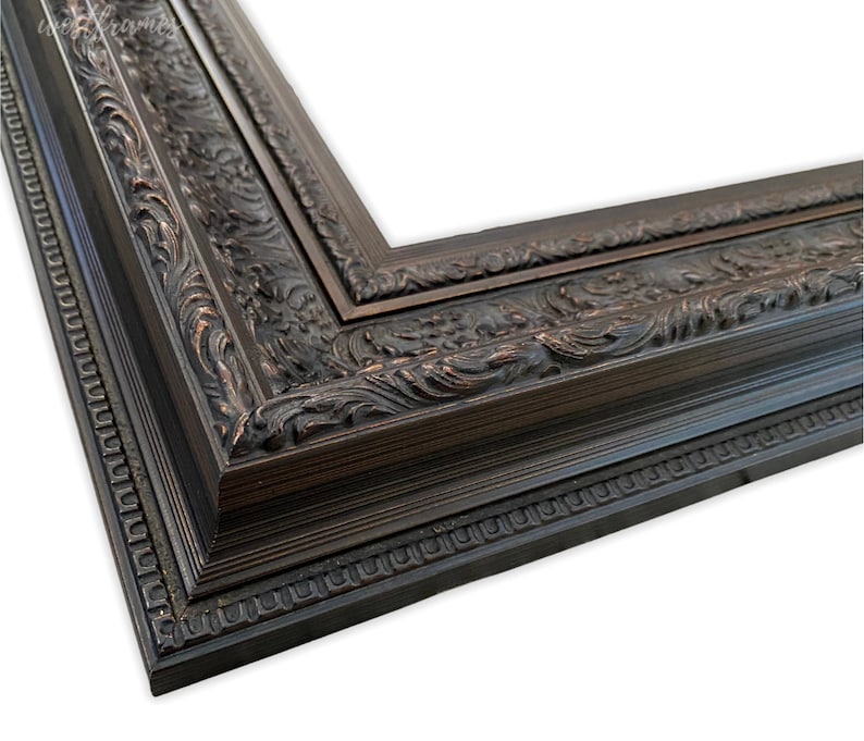 West Frames Elegance French Ornate Embossed Wood Picture Frame Etsy