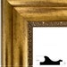 West Frames Stella Modern Vintage Ornate Gold Finish Wall Picture Frame 3' Wide