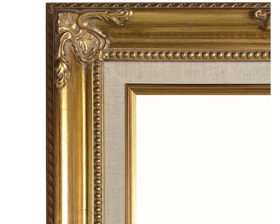 West Frames Stella Modern Vintage Gold Ornate Framed Wall -  Portugal
