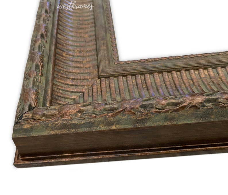 West Frames Vera Museum Gallery French Ornate Antique Copper Etsy