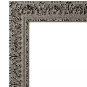 Duchess Ornate Antique Grey Picture Frame, 2 Inch Wide Baroque Antique Style Solid Wood Frame, Vintage Wall Art Photo Frame, West Frames