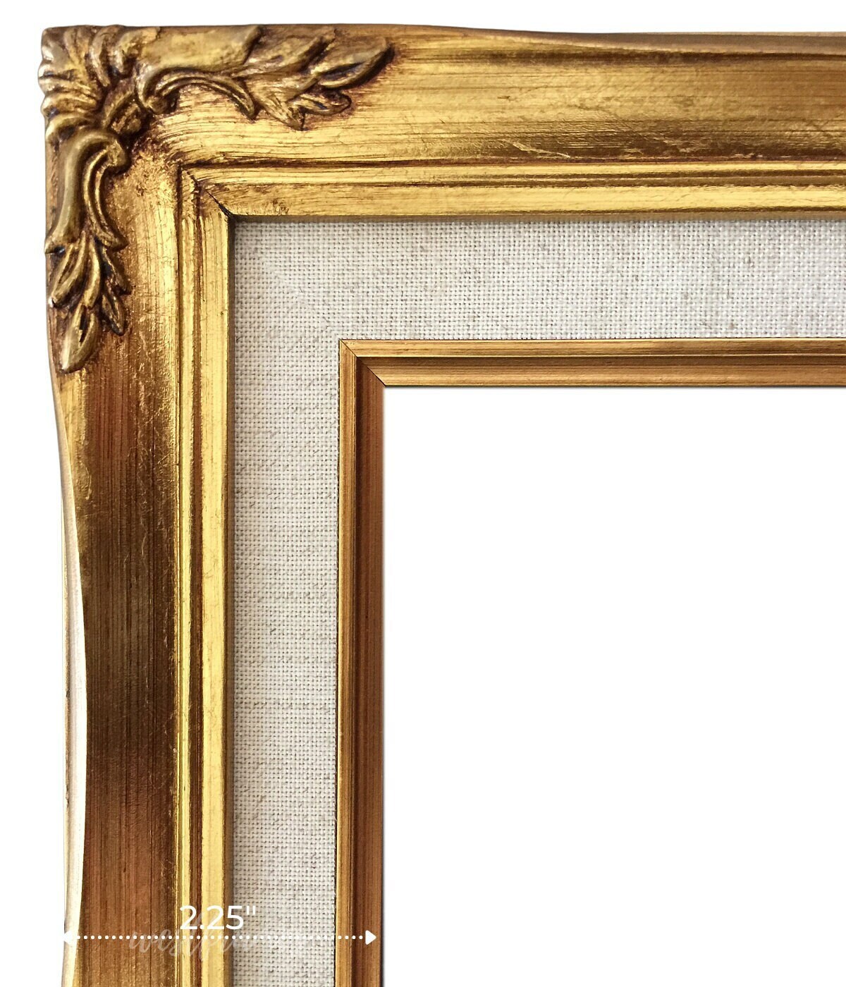 FOLKOR Wood Canvas Frame for 12x16 Oil Paintings, Finished 12x16 Gold  Ornate Frame for Wall Art Prints, Luxury Vintage Painting Frame for Home  Office