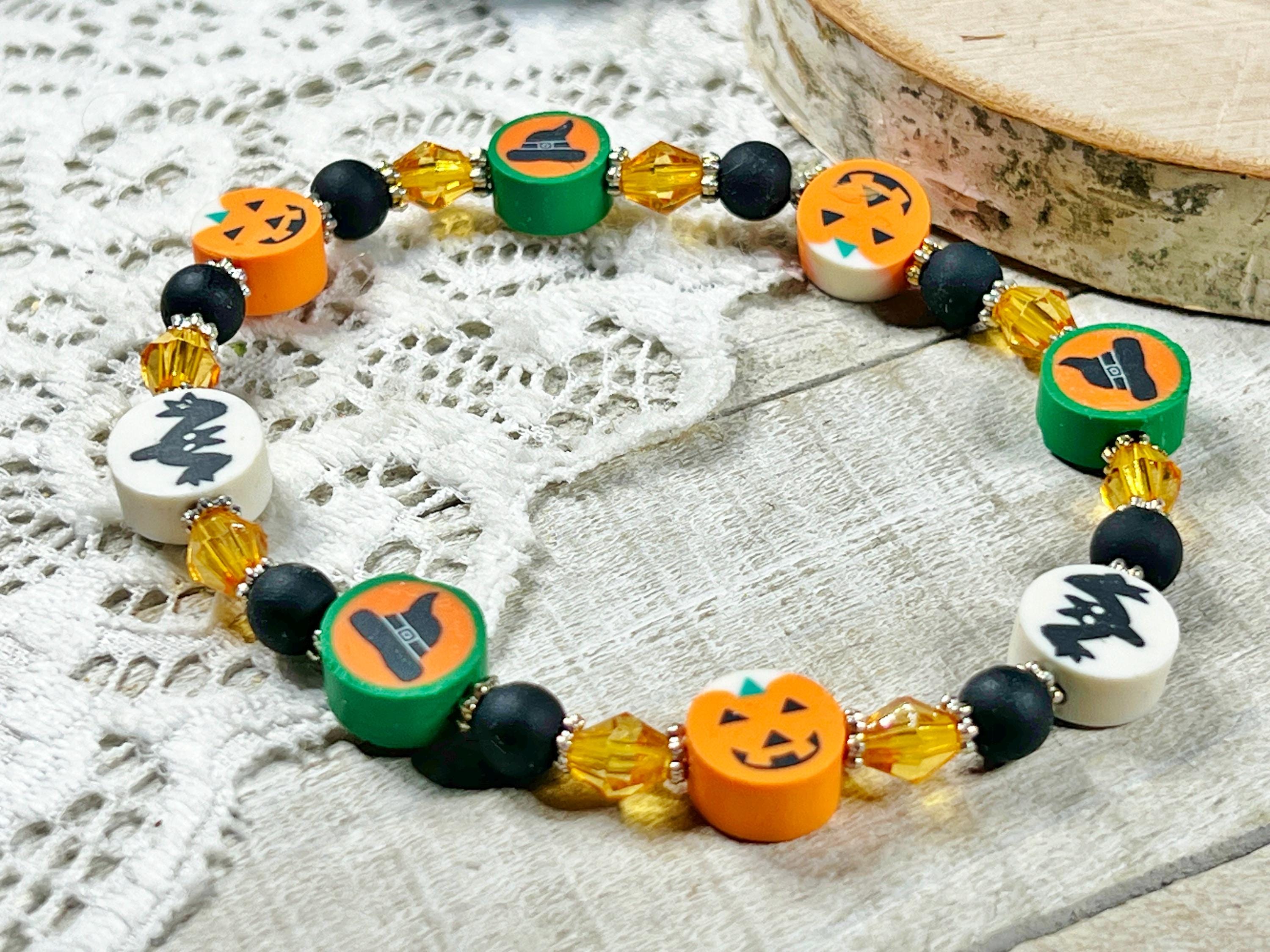 12x Halloween-Armbänder Für Kinder – Bunt & Gruselig, Perfekt Für Die Party
