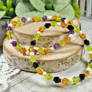 Halloween Colors Beaded Bracelets | Halloween Fashion Jewelry | Bead  KIT or HANDMADE Bracelets