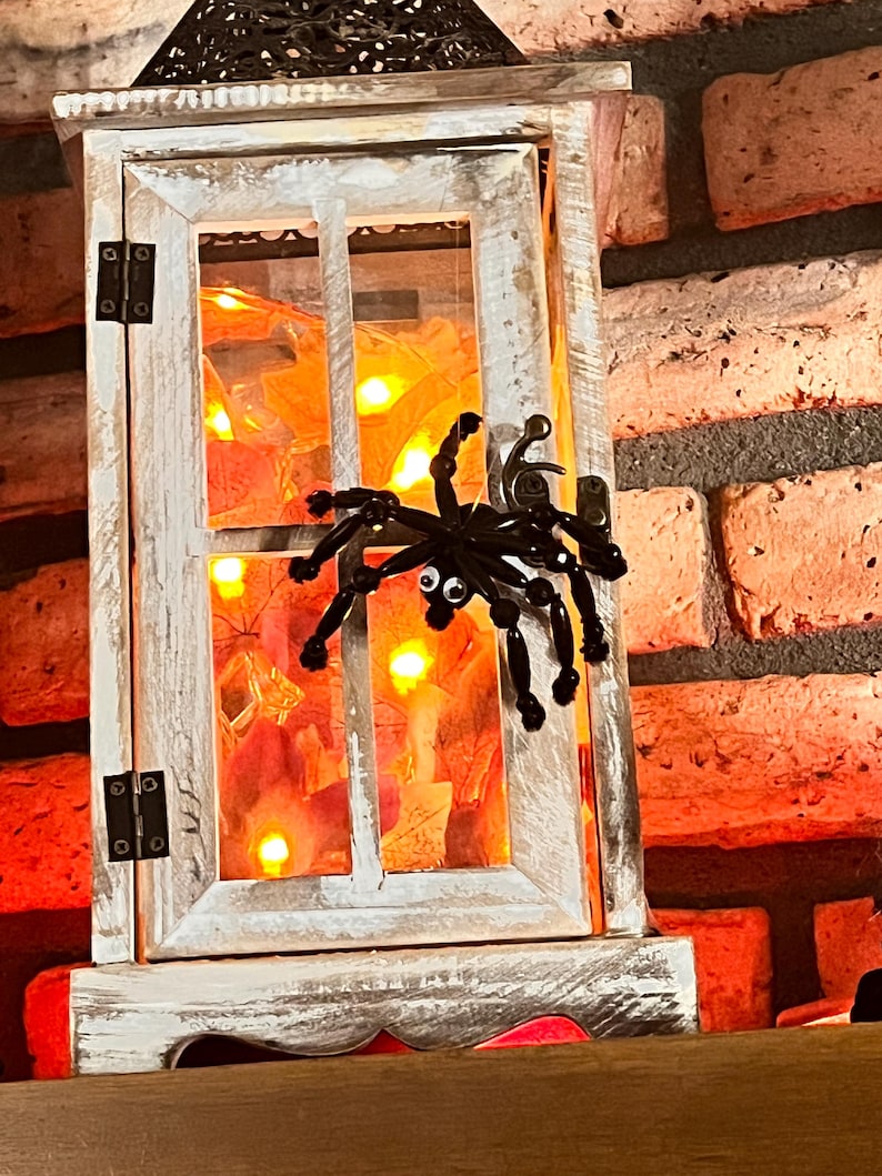 Black Beaded Spider Ornaments | Halloween Crafts | Party Favors | DIY Kits (2"x 3") image 4
