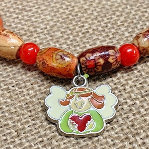 Country Girl Christmas Angel Charm Bracelets | &quot;Natty&quot; | Christmas Jewelry | Bead KITS or HANDMADE