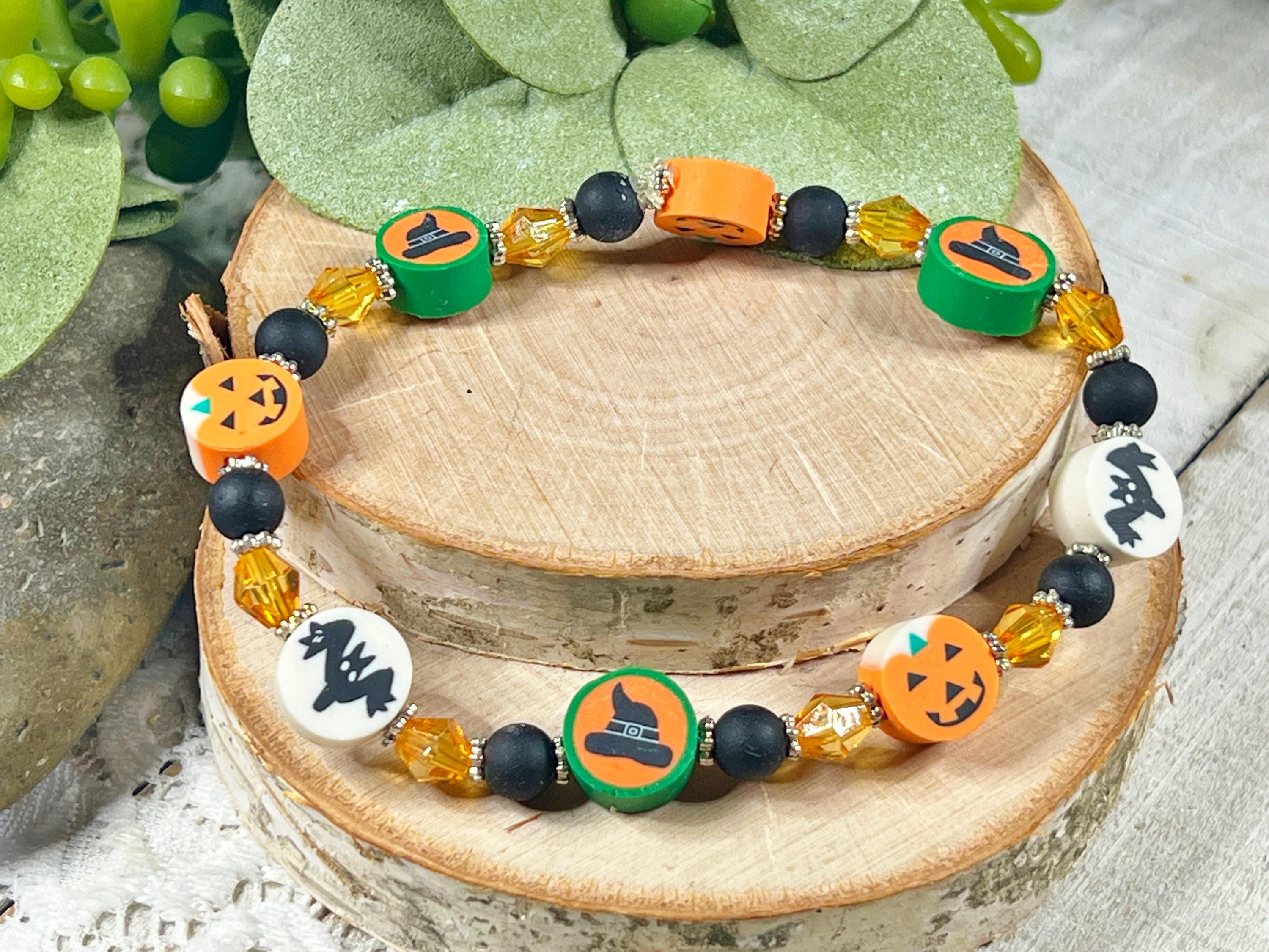 3050-teiliges Halloween-Perlen-Set Für Schmuck & DIY – Mit Totenkopf, Kürbis & Co.