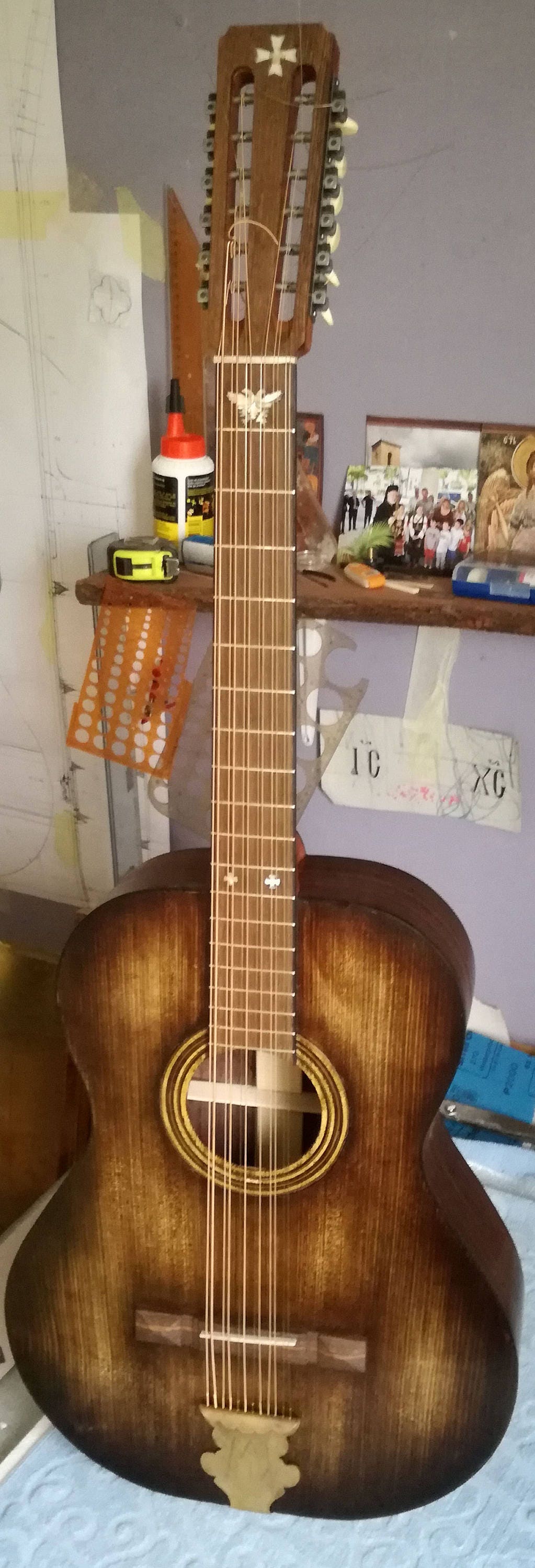 Leadbelly Jumbo Size Baritone Guitar 12strings Made to Order Etsy