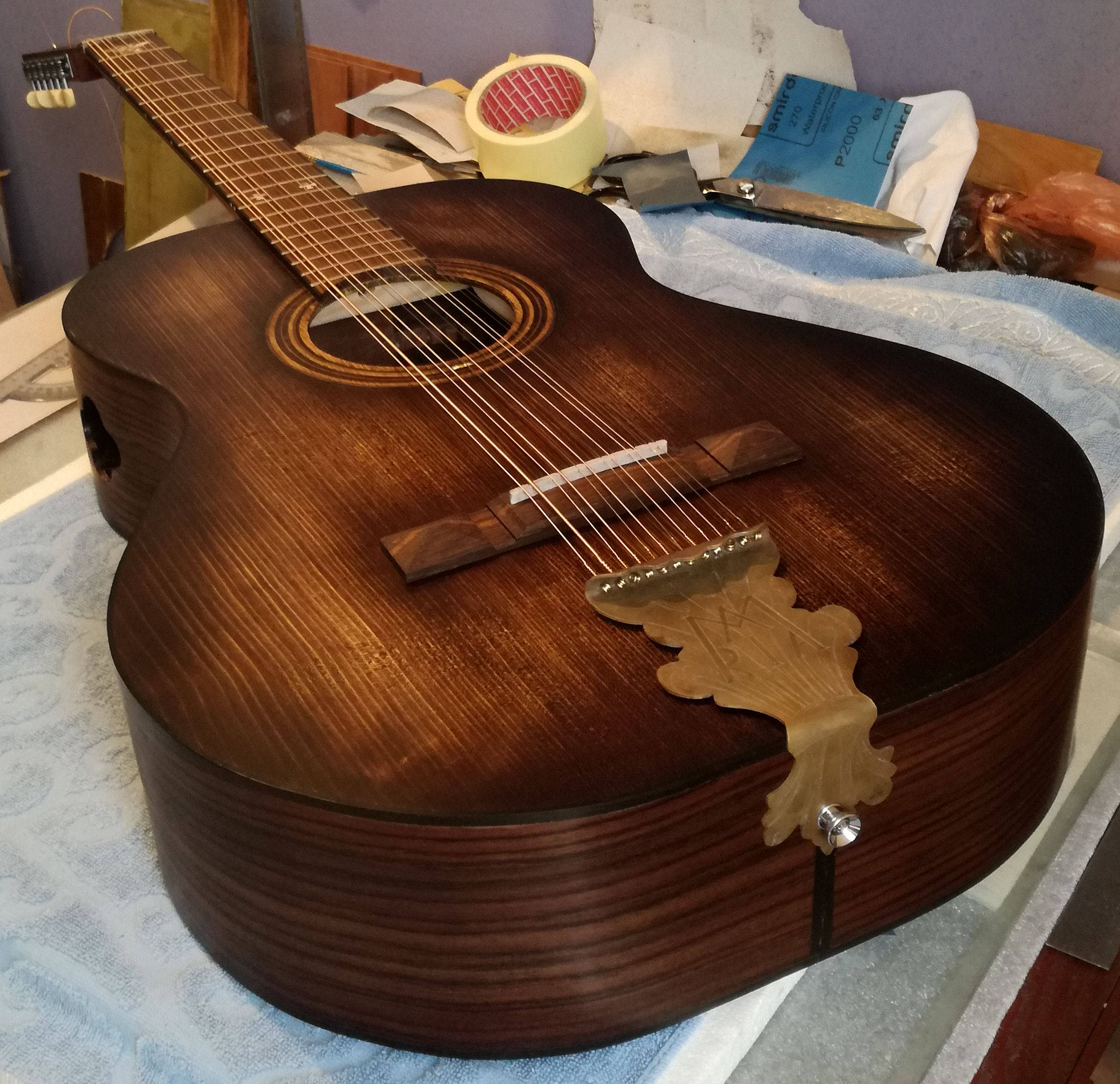 Leadbelly Jumbo Size Baritone Guitar 12strings Made to Order Etsy