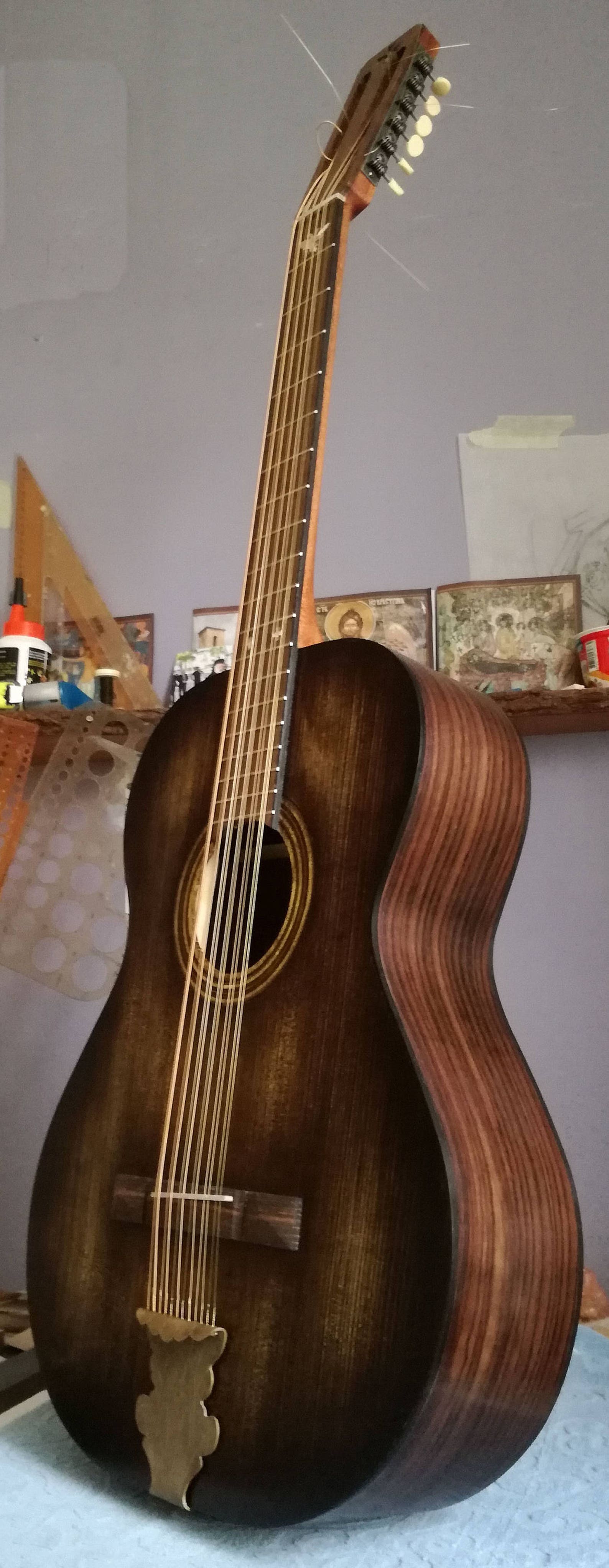 Leadbelly Jumbo Size Baritone Guitar 12strings Made to Order Etsy