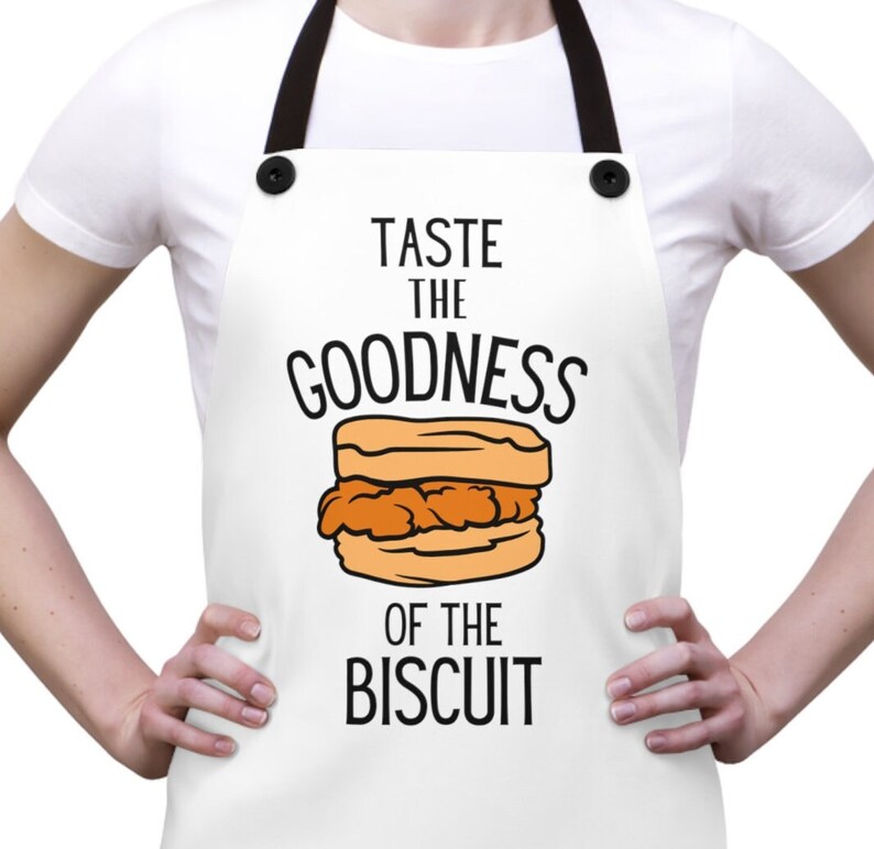 Taste the Biscuit Apron, Biscuit Apron, Toasters and Moose, Clock App