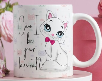 Cat Valentine Mug, Cat Mug Funny, Cat Mug Gift, Cat Mug Bestseller, Cat Lover, Cat Lover Gift, Cat Lovers Mug, Cat Lover Gift Women