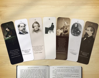 7 Bookmarks - Dickens Designs
