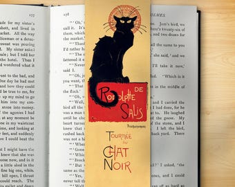 Classic Bookmark - Black Cat Tournée du Chat Noir