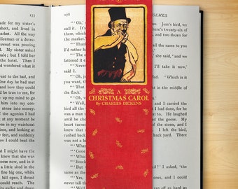 Christmas Bookmark - A Christmas Carol Front Cover (1911)