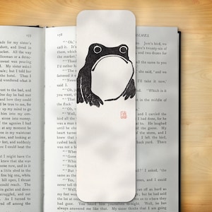 Japanese Bookmark - Frog
