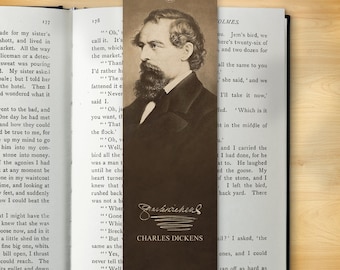 Photo Bookmark - Portrait of Charles Dickens