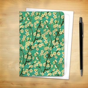 Classic Greeting Card - Japonisme Blossoms (for him her them)