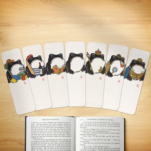 7 Bookmarks - Ezen Frog Designs