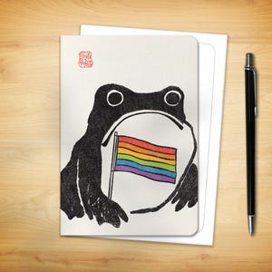 Greeting Card - LGBTQ+ Ezen Frog