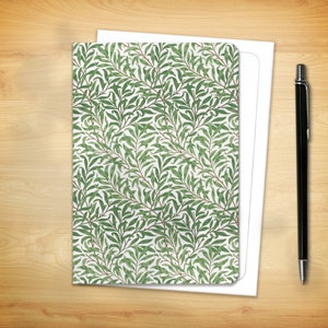Classic Greeting Card - Willow Boughs by William Morris
