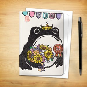 Mother's Day Greeting Card - Mother's Day Ezen Frog