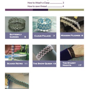 26 Tatting Patterns (Bracelets, Pendants, Necklaces, Earrings, and Hair Accessories)