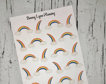 Rainbow Deco Stickers