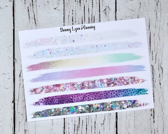 String Lights Washi Tape Gold Glam Paint Strokes Clipart Bokeh Overlays Gold Blue Pink Glitter Brush Stroke Clip Art Glam PNG Overlays