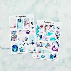 Crystal Princess Kit - Journal Stickers | Decorative Planner Kit