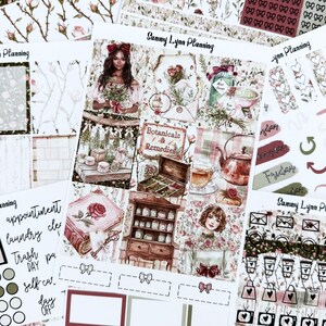 Rose Apothecary Sticker Kit/A La Carte