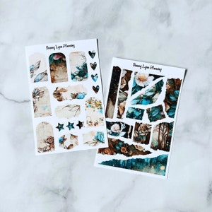 Midnight Journaling Kit - Journal Stickers | Decorative Planner Kit