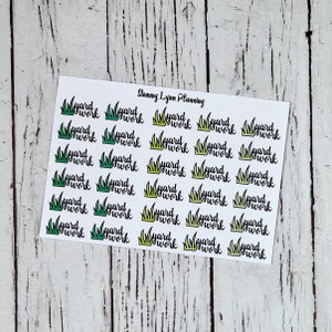 Yard Werk Stickers