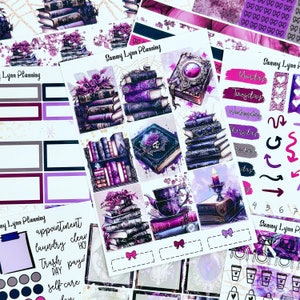 Gothic Books Weekly Sticker Kit/A La Carte