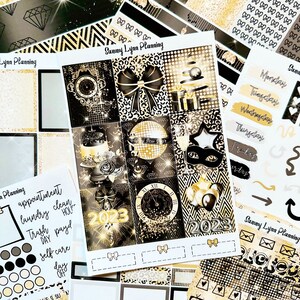 NYE Celebration Weekly Sticker Kit/A La Carte