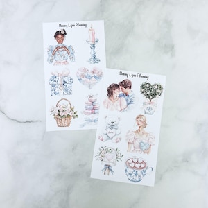 Pastel Romance Deco Stickers