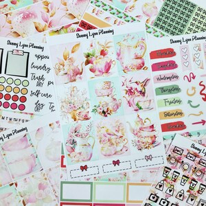 Strawberry Tea Weekly Sticker Kit/A La Carte