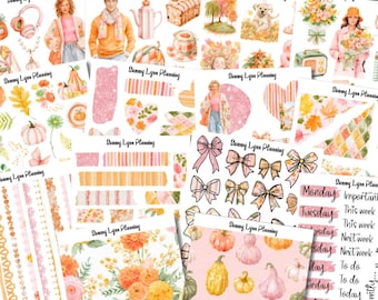 Joyful Fall Deluxe Journaling Sticker Kit/A La Carte
