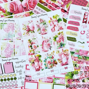 Rosé Weekly Sticker Kit/A La Carte