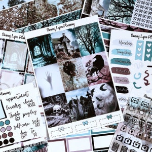 Haunted Weekly Sticker Kit/A La Carte